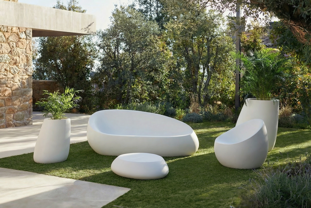 Stone Lounge Chair