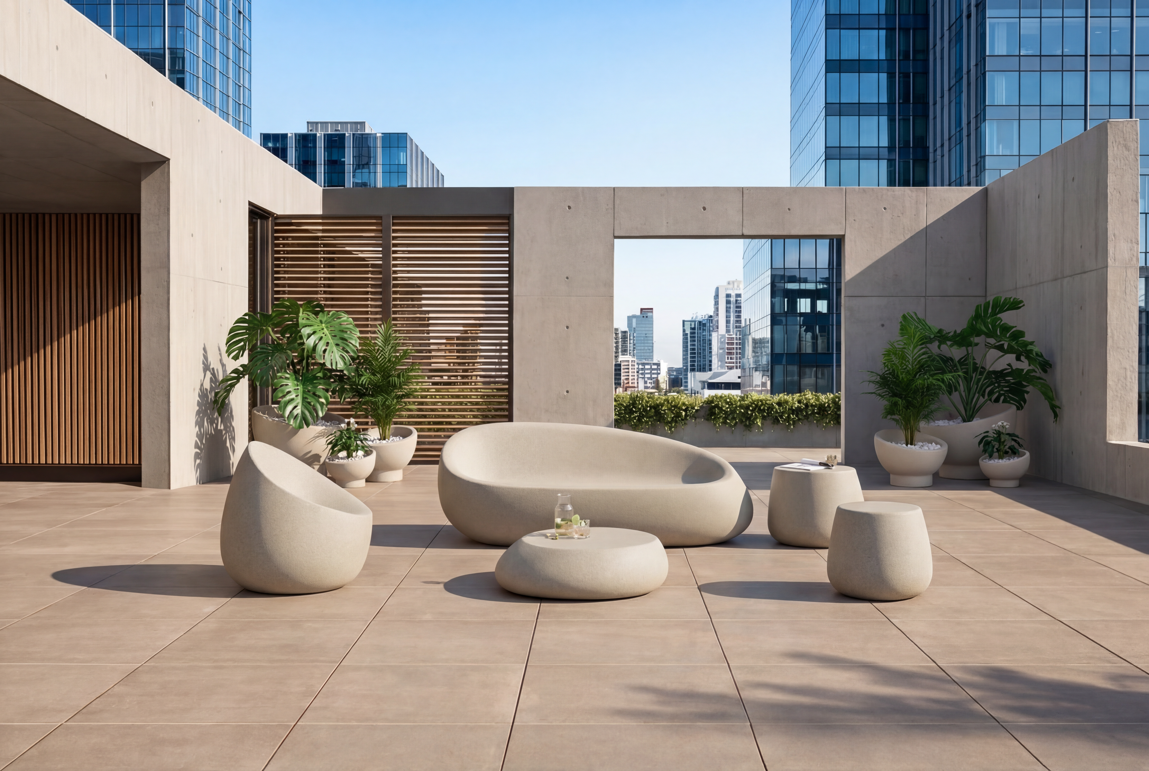 Stone Sofa