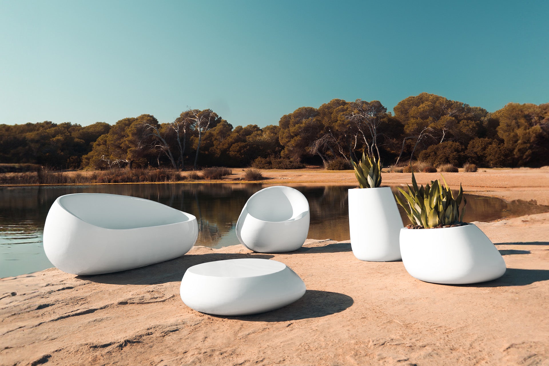 Stone Sofa