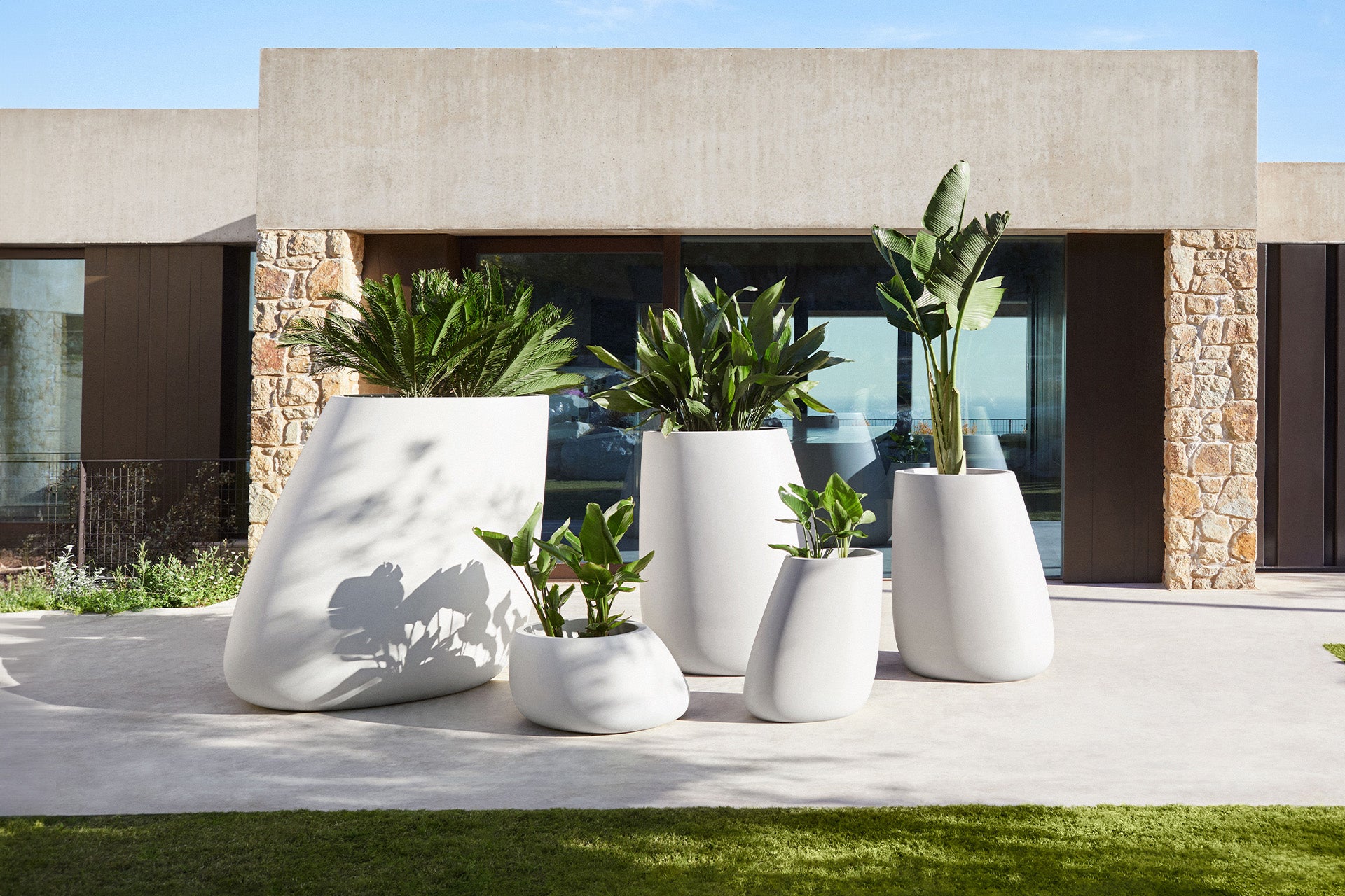 Stone Planter 39.25"